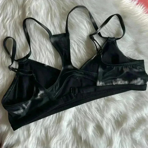 All in Motion Bikini Top/ Bra size XL black/ gray - Picture 6 of 8